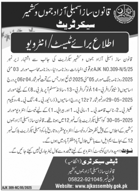 Govt Jobs 2025
