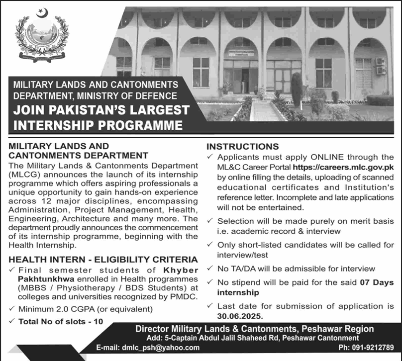 ML&C Internship 2025