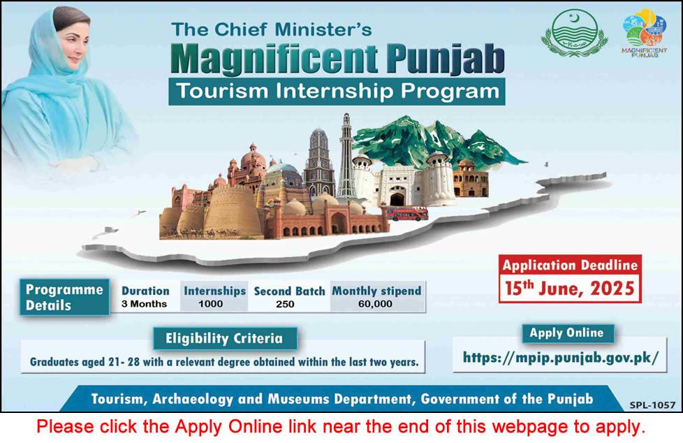 Punjab Tourism Internship Program 2025