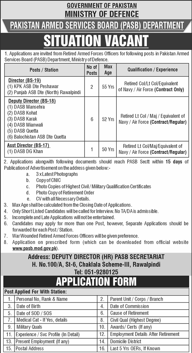 Ministry of Defence Jobs 2025