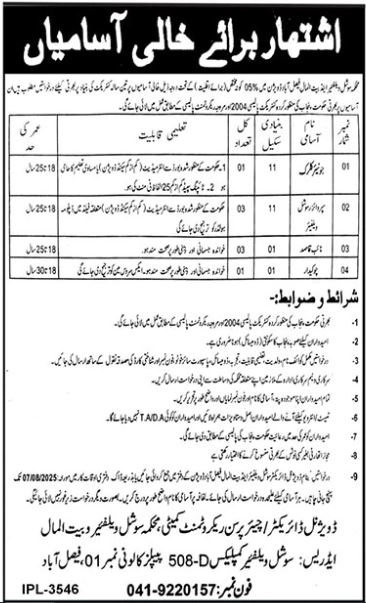 Social Welfare & Bait ul Maal 