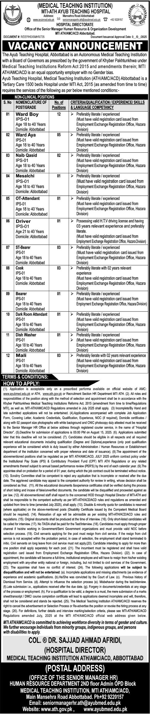 Ayub Teaching Hospital
