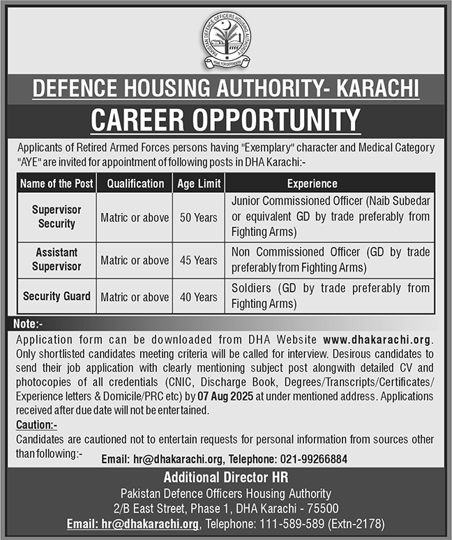 Defence Housing Authority DHA