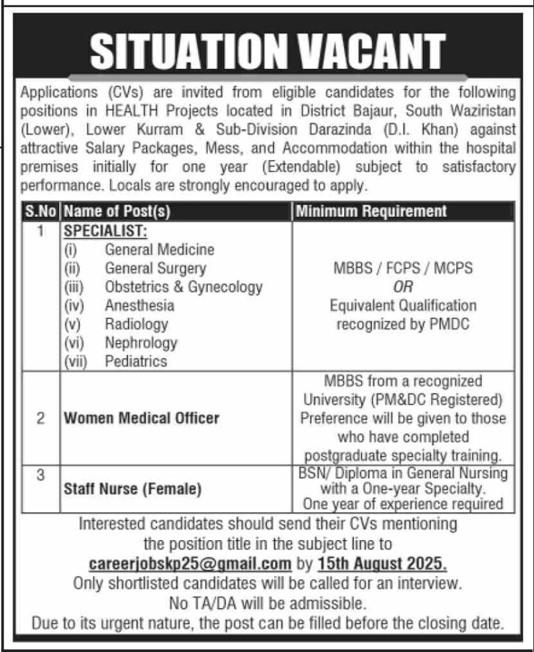 Health Department Medical