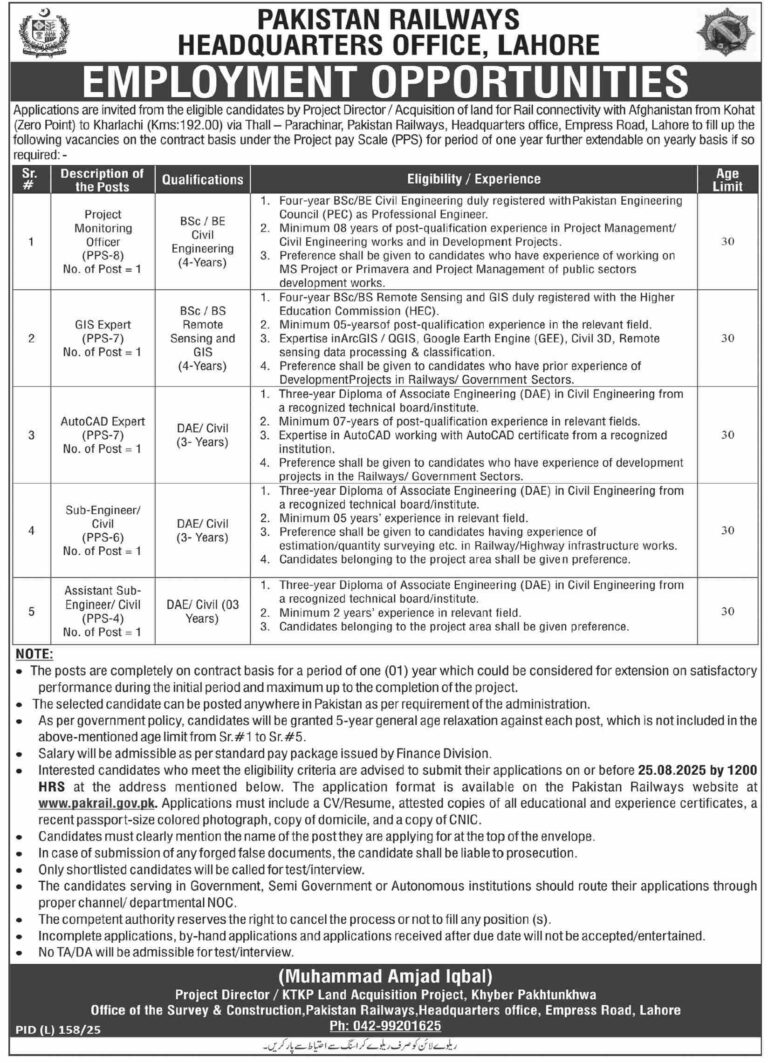 Pakistan Railways Management