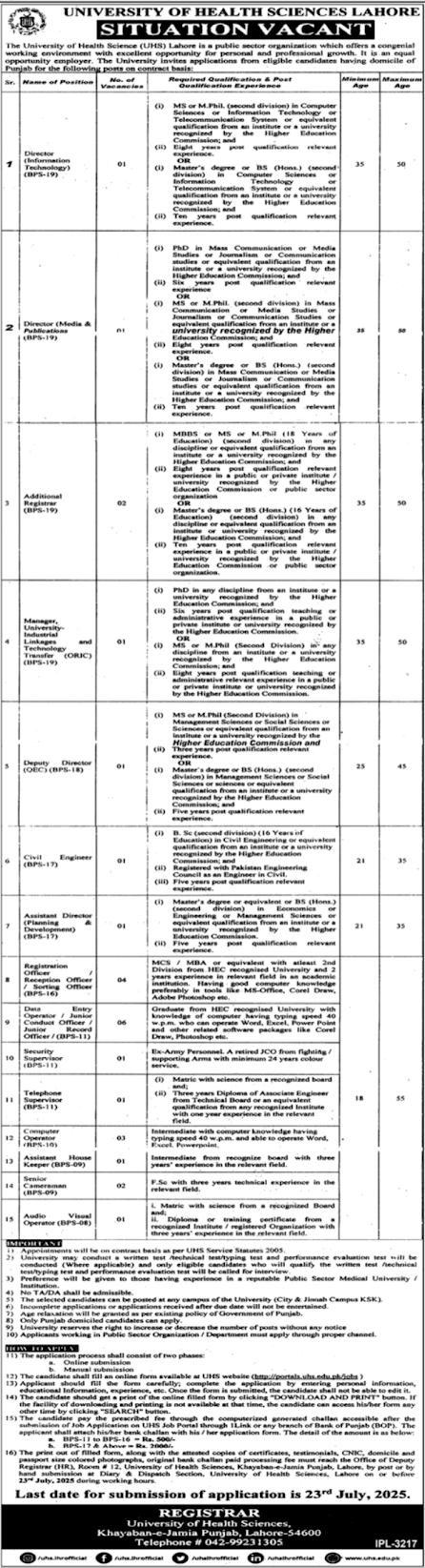 University of Health Sciences