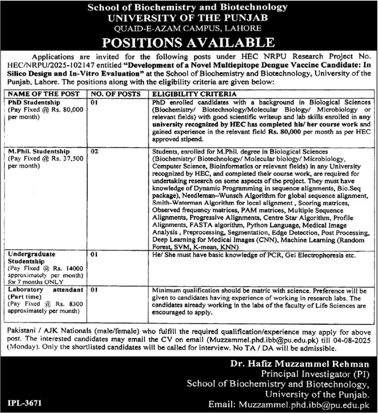 University of the Punjab UOP