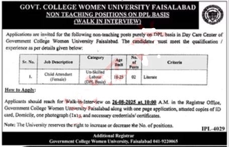 Government College Women University