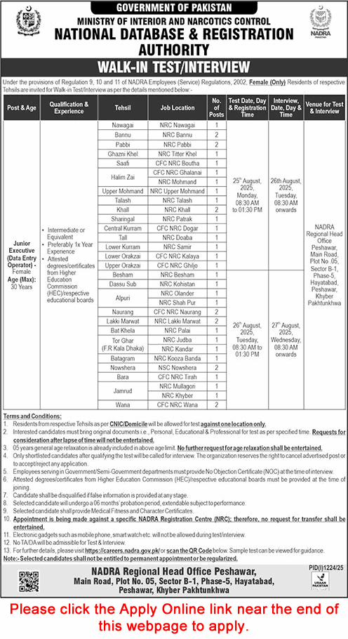National Database & Registration Authority (NADRA)