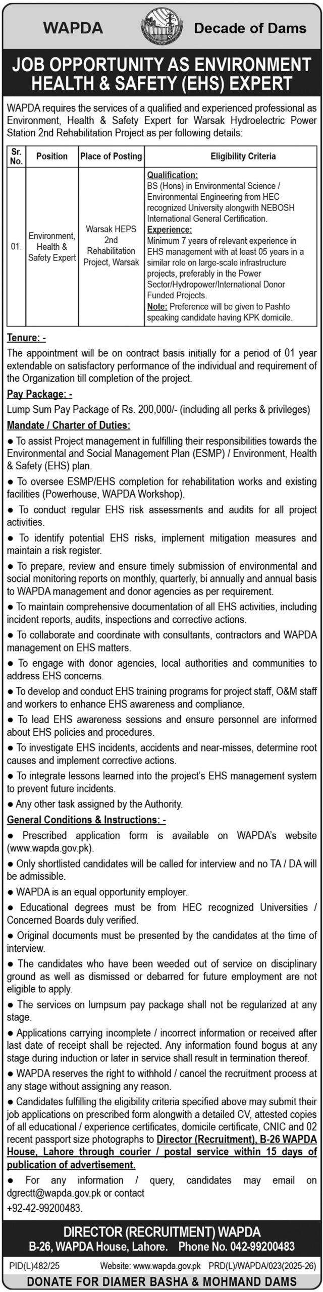 Water & Power Development Authority 