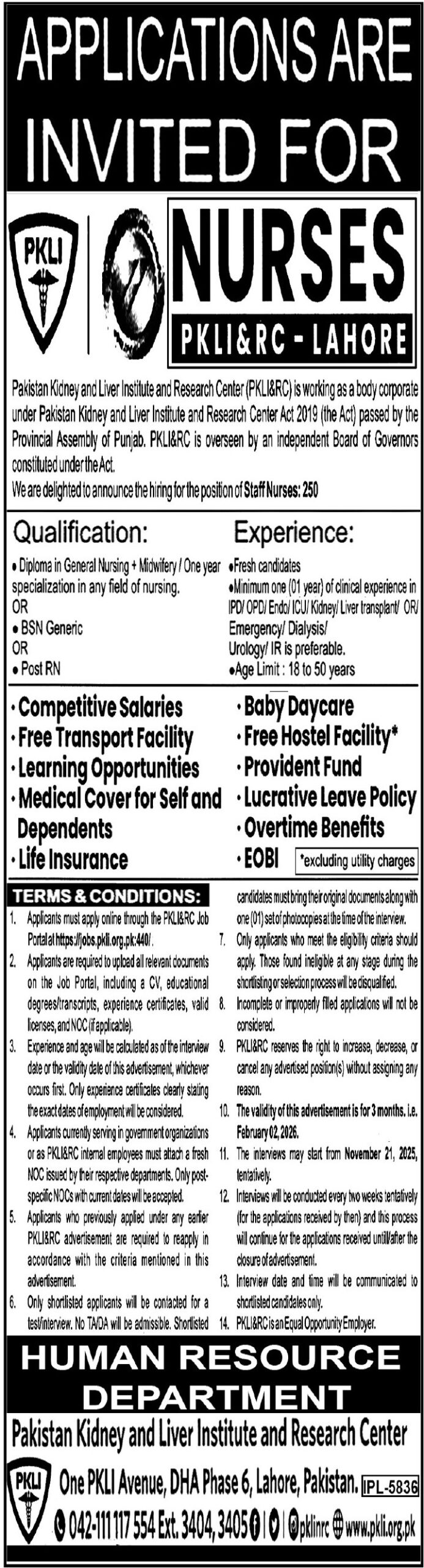 Pakistan Kidney and Liver Institute PKLI